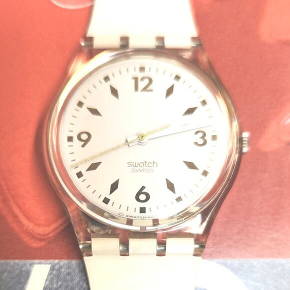 Swatch watch R.S.V.P. GK129 1991 Standard Gents New with new battery - Picture 1 of 5